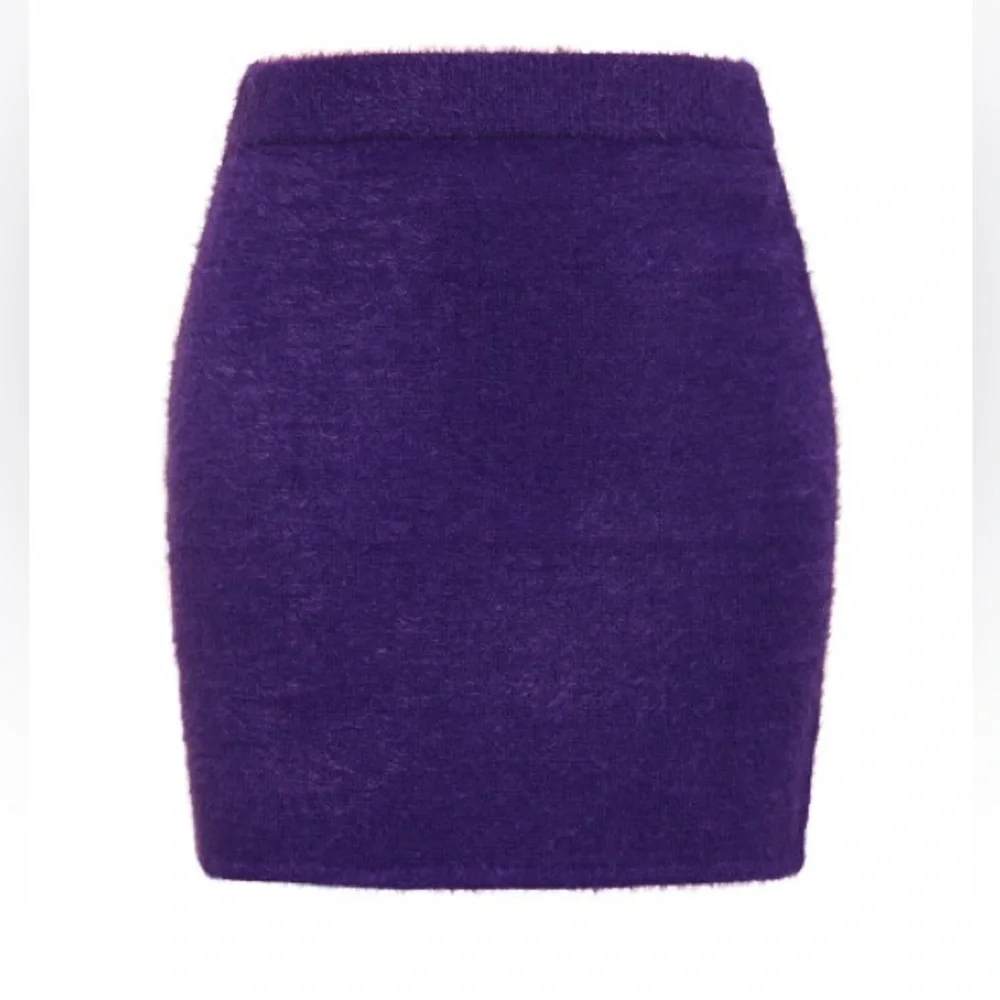 City Chic Fluffy Skirt - royal purple. Size XS